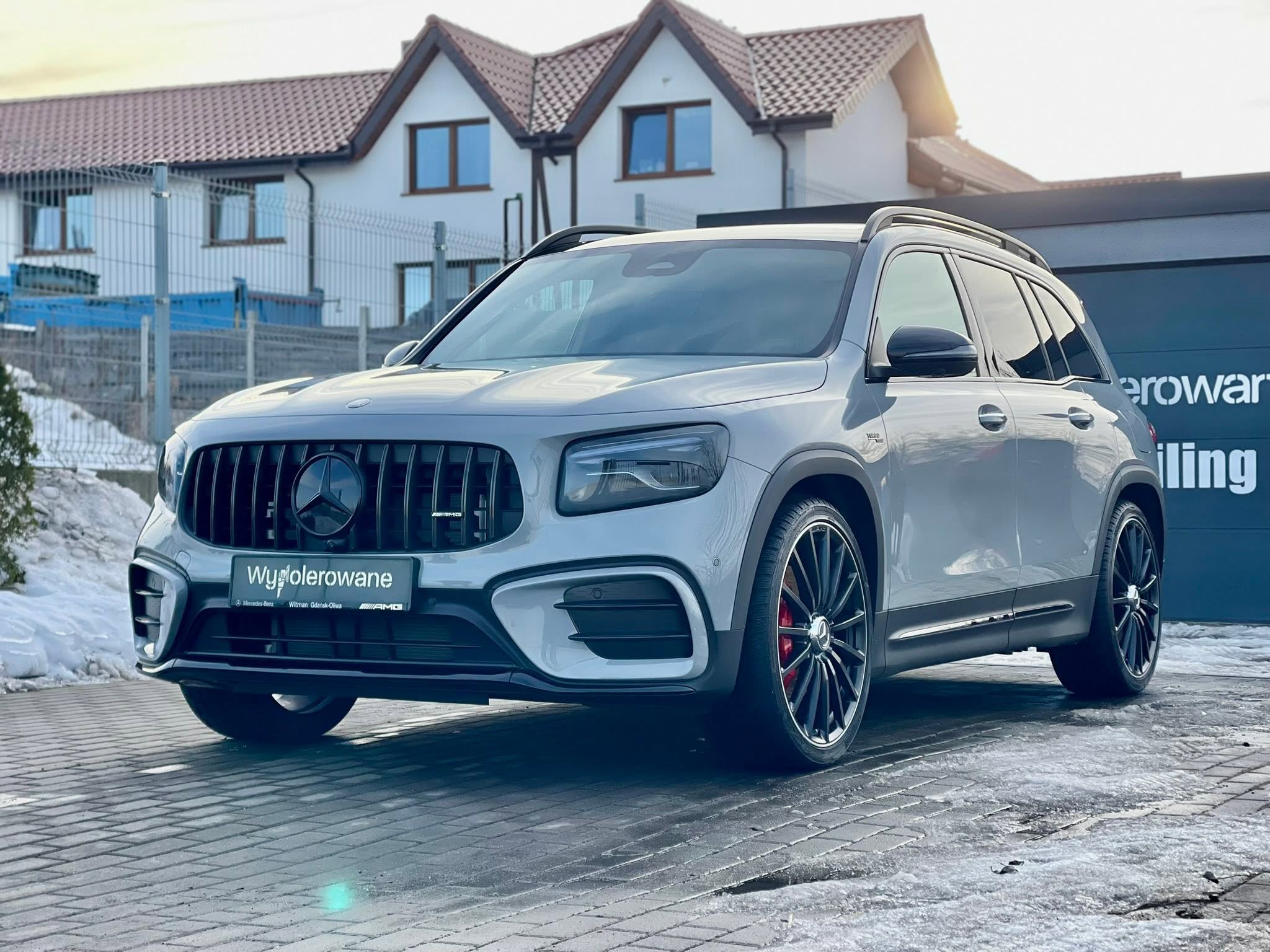 Mercedes GLB 35 AMG zabezpieczony folią PPF